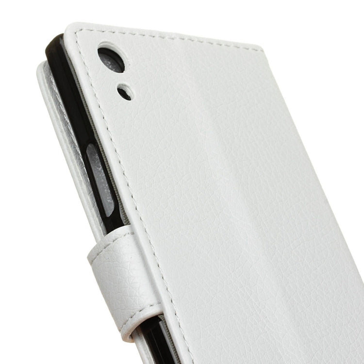 For Sony Xperia XA1 Litchi Texture Horizontal Flip Leather Case with Holder & Card Slots & Wallet & Photo Frame