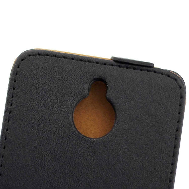 For Microsoft Lumia 850 Vertical Flip Leather Case Waist Bag with Magnetic Buckle(Black)