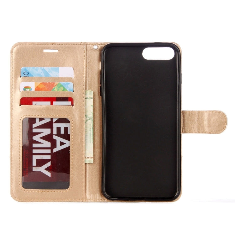 For Xiaomi Mi 6 Lace Stitching Leather Case with Card Slots & Holder & Wallet