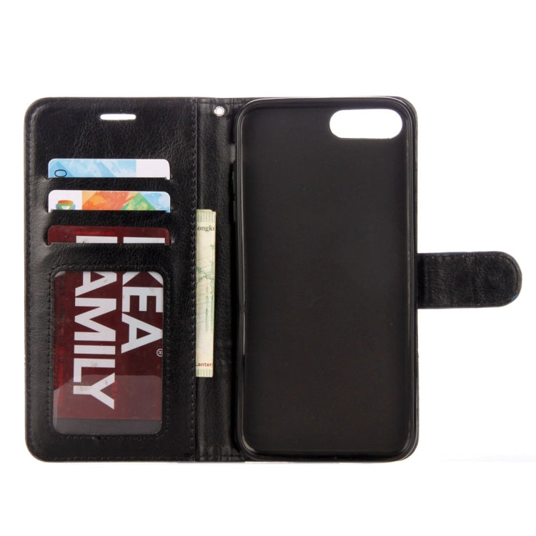 For Xiaomi Mi 6 Lace Stitching Leather Case with Card Slots & Holder & Wallet