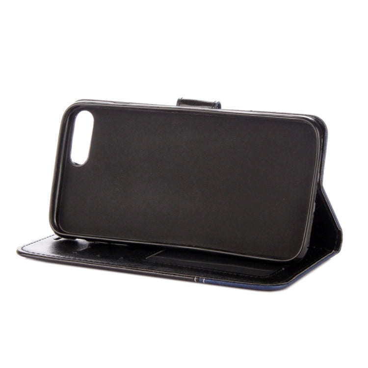 For Xiaomi Mi 6 Lace Stitching Leather Case with Card Slots & Holder & Wallet