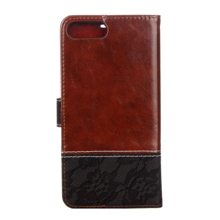 For Xiaomi Mi 6 Lace Stitching Leather Case with Card Slots & Holder & Wallet