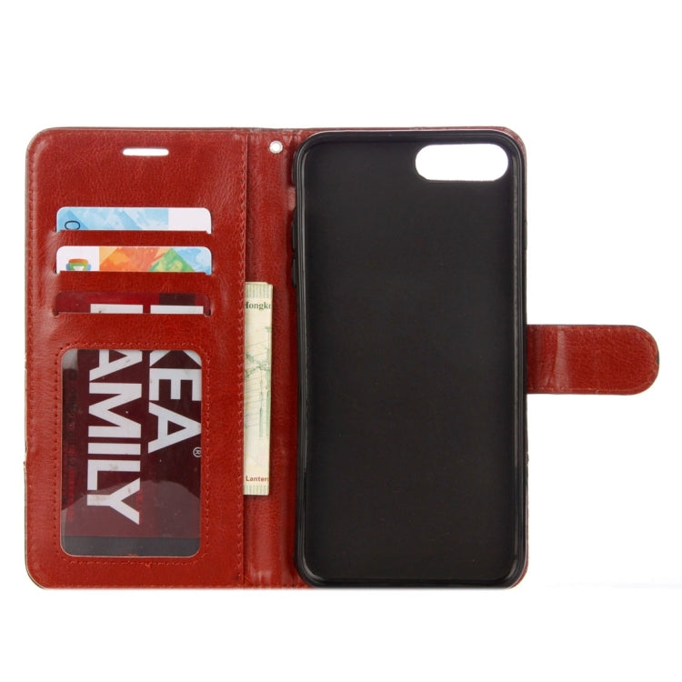 For Xiaomi Mi 6 Lace Stitching Leather Case with Card Slots & Holder & Wallet