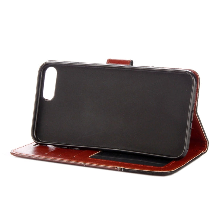 For Xiaomi Mi 6 Lace Stitching Leather Case with Card Slots & Holder & Wallet