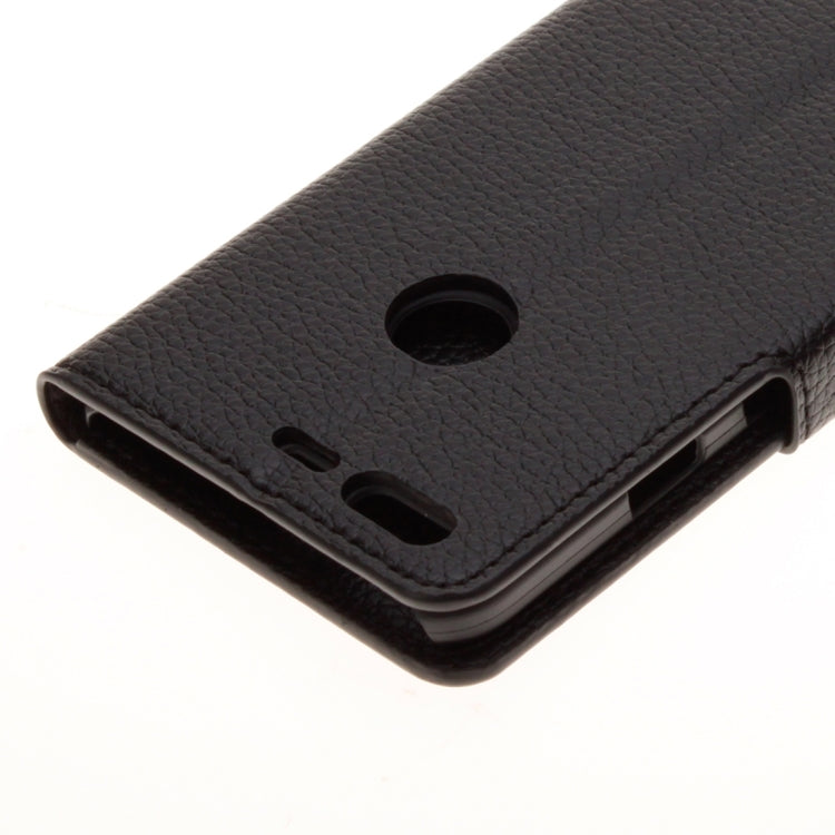 For Google Pixel Litchi Texture Horizontal Flip Leather Case with Holder & Card Slots & Wallet