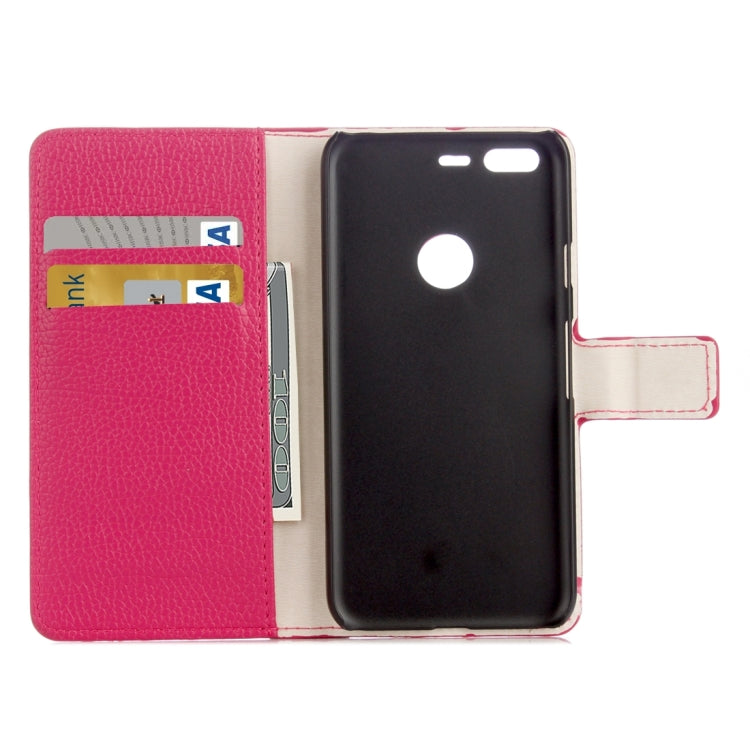 For Google Pixel Litchi Texture Horizontal Flip Leather Case with Holder & Card Slots & Wallet