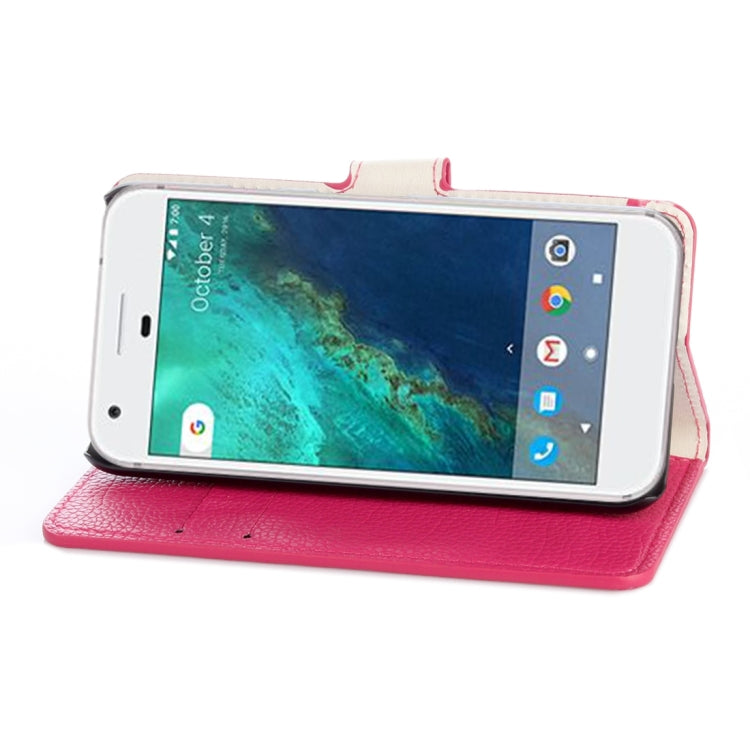 For Google Pixel Litchi Texture Horizontal Flip Leather Case with Holder & Card Slots & Wallet
