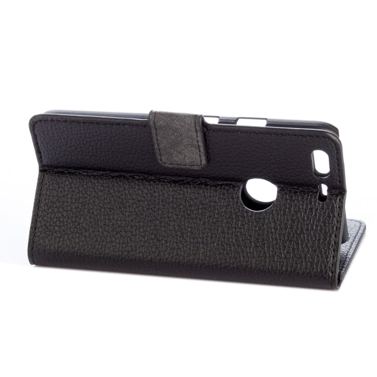 For Google Pixel XL Litchi Texture Horizontal Flip Leather Case with Holder & Card Slots & Wallet