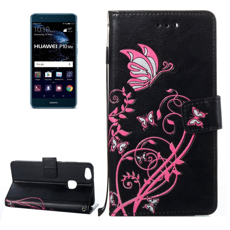 For Huawei P10 Lite Voltage Crazy Horse Texture Horizontal Flip Leather Case with Holder & Card Slots & Wallet & Lanyard