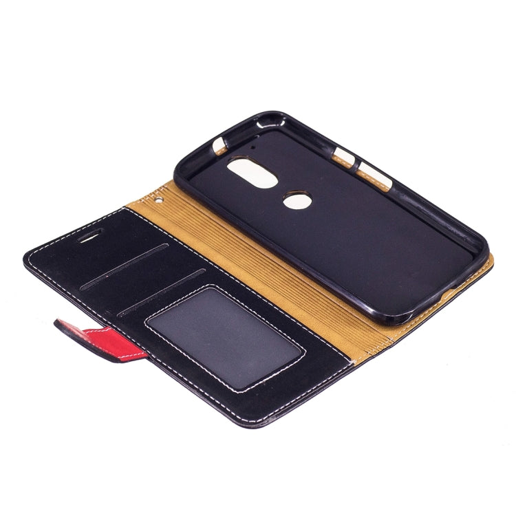 For Motorola Moto G4 Crazy Horse Texture PU Leather Horizontal Flip Leather Case with Holder & Card Slots & Wallet & Photo Frame & Lanyard