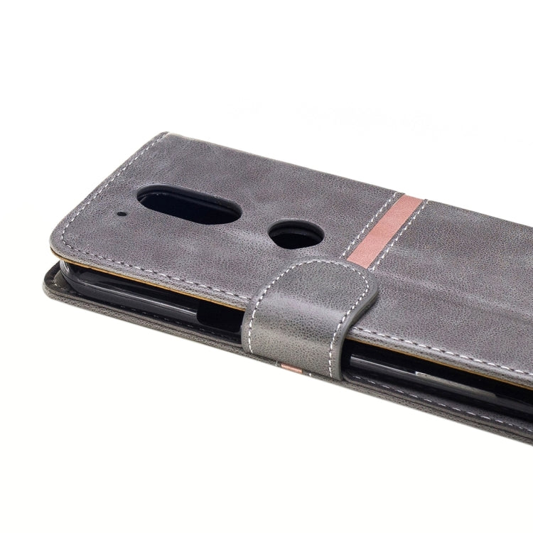 For Motorola Moto G4 Crazy Horse Texture PU Leather Horizontal Flip Leather Case with Holder & Card Slots & Wallet & Photo Frame & Lanyard