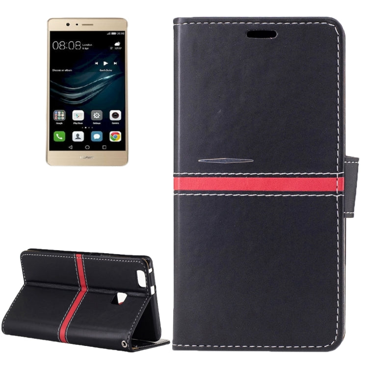 For Huawei P9 Lite Crazy Horse Texture PU Leather Horizontal Flip Leather Case with Holder & Card Slots & Wallet & Photo Frame & Lanyard