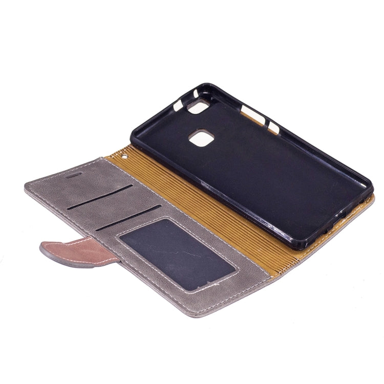 For Huawei P9 Lite Crazy Horse Texture PU Leather Horizontal Flip Leather Case with Holder & Card Slots & Wallet & Photo Frame & Lanyard