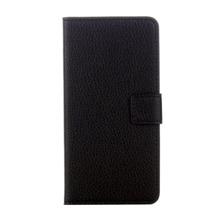 For LG K3 (2017) Litchi Texture Horizontal Flip Leather Case with Holder & Card Slots & Wallet(Black)
