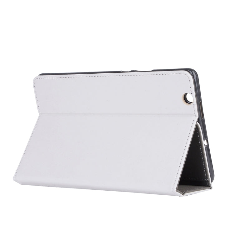 For Huawei MediaPad M3 8.4 inch Cowhide Texture Horizontal Flip Leather Case with Holder & Card Slot & Wallet & Hand Strap & Sleep / Wake-up Function