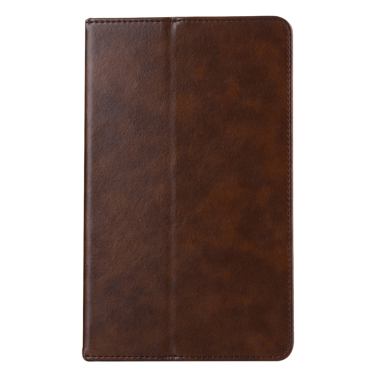 For Huawei MediaPad M3 8.4 inch Cowhide Texture Horizontal Flip Leather Case with Holder & Card Slot & Wallet & Hand Strap & Sleep / Wake-up Function