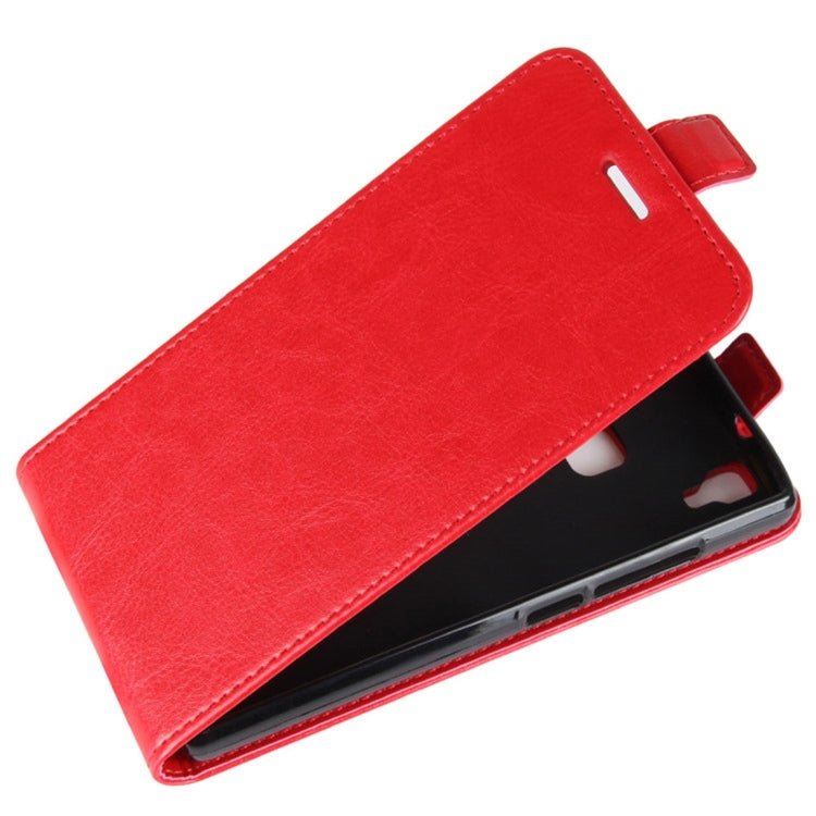 For Doogee X5 Max Vertical Flip Leather Case with Card Slot & Photo Frame