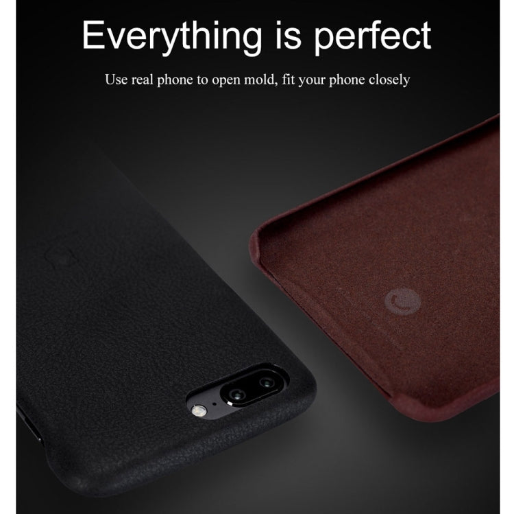 Lenuo for OnePlus 5 Litchi Texture PU + PC Paste Skin Protective Case