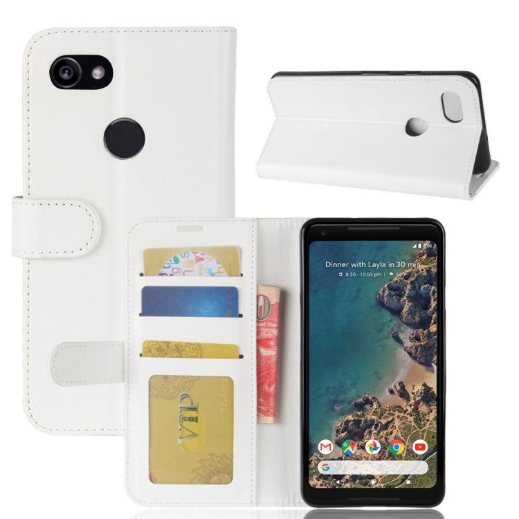 For Google Pixel 2 XL Crazy Horse Texture Horizontal Flip Leather Case with Holder & Card Slots & Wallet & Photo Frame