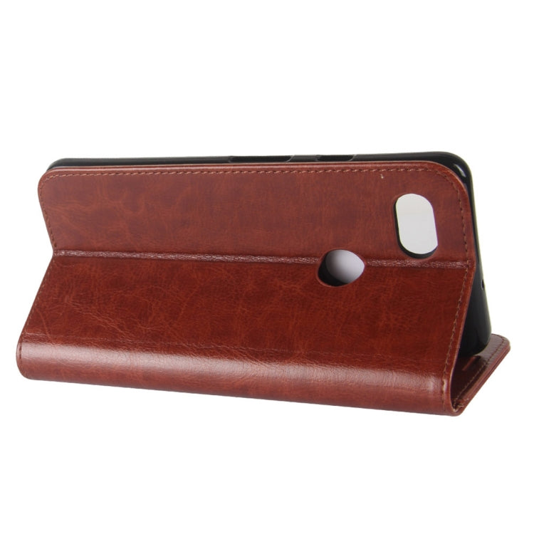 For Google Pixel 2 XL Crazy Horse Texture Horizontal Flip Leather Case with Holder & Card Slots & Wallet & Photo Frame