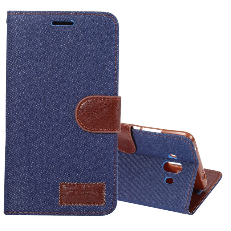Dibase for Huawei Mate 10 Denim Texture Horizontal Flip Leather Case with Holder & Card Slots