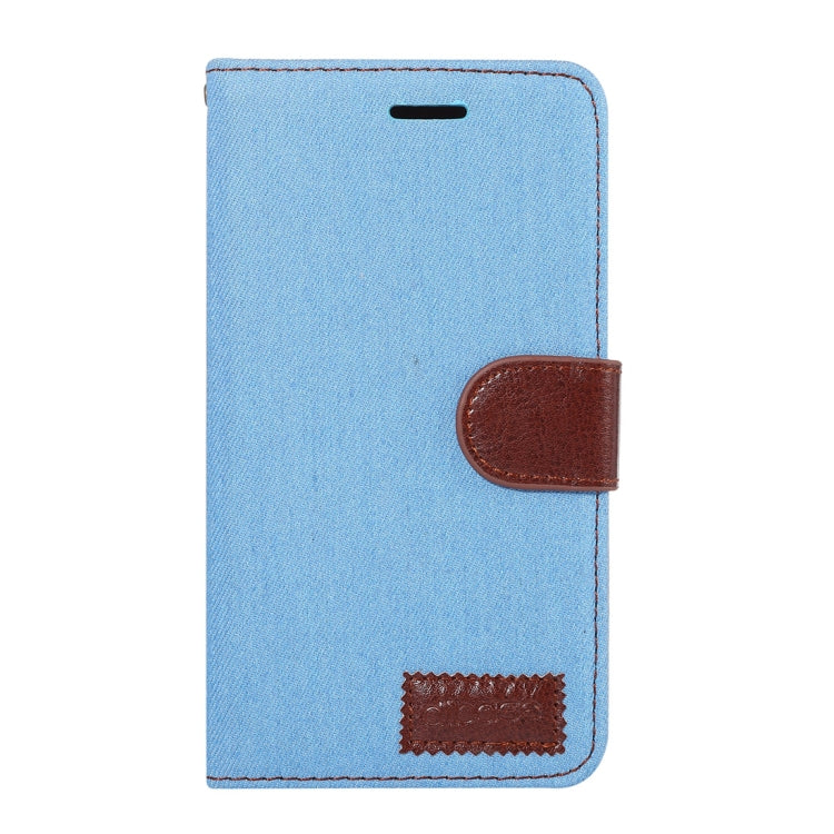 Dibase for Huawei Mate 10 Denim Texture Horizontal Flip Leather Case with Holder & Card Slots