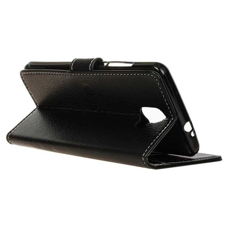 For ZTE Blade V8 Pro Litchi Texture Horizontal Flip Leather Case with Holder & Card Slots & Wallet