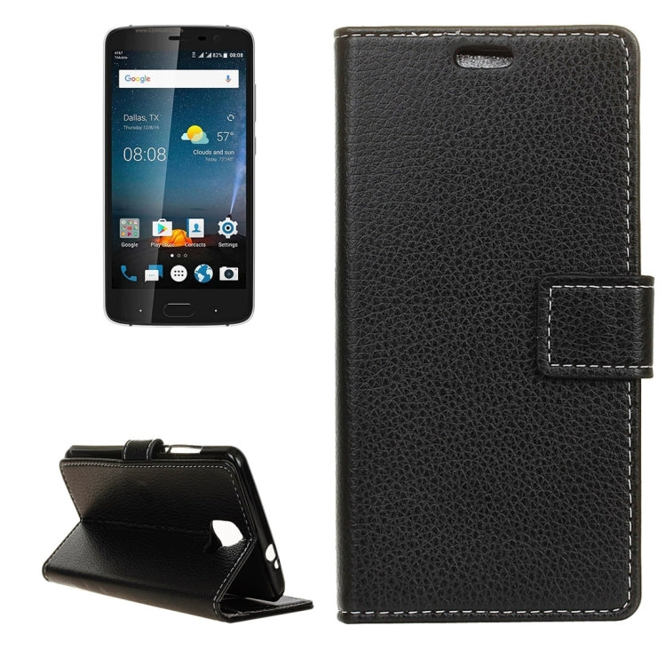For ZTE Blade V8 Pro Litchi Texture Horizontal Flip Leather Case with Holder & Card Slots & Wallet