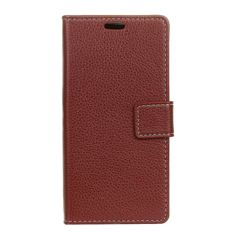 For ZTE Blade V8 Pro Litchi Texture Horizontal Flip Leather Case with Holder & Card Slots & Wallet