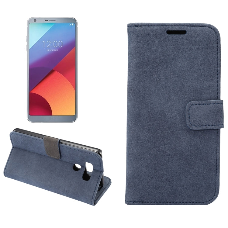 For LG G6 Sheep Bar Material Horizontal Flip Leather Case with Holder & Card Slots & Wallet & Photo Frame