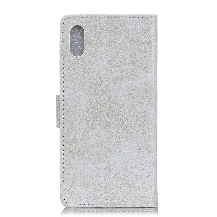 For Wiko Robby 2 Retro Crazy Horse Texture Horizontal Flip Leather Case with Holder & Card Slots & Wallet & Photo Frame