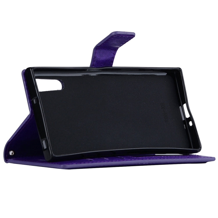 For Sony Xperia XZ Crazy Horse Texture Horizontal Flip PU Leather Case with Holder & Card Slots & Wallet & Lanyard