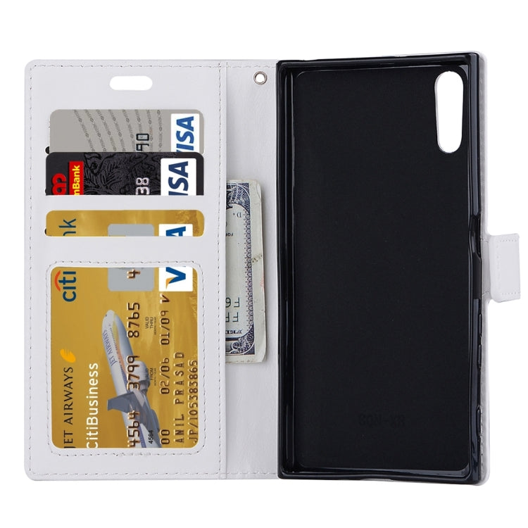 For Sony Xperia XZ Crazy Horse Texture Horizontal Flip PU Leather Case with Holder & Card Slots & Wallet & Lanyard