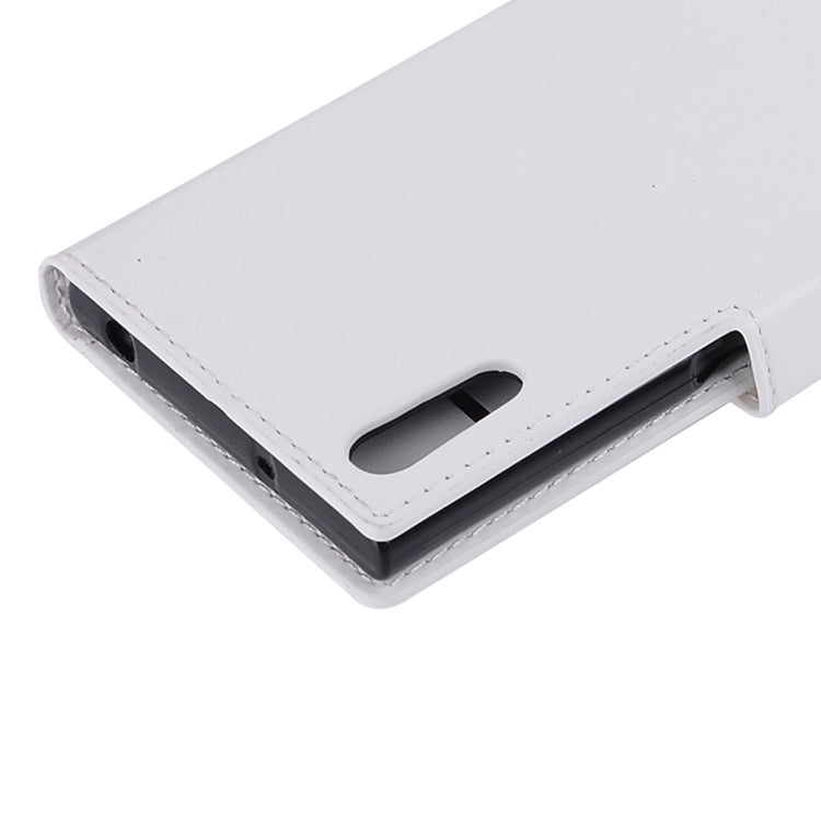 For Sony Xperia XZ Crazy Horse Texture Horizontal Flip PU Leather Case with Holder & Card Slots & Wallet & Lanyard