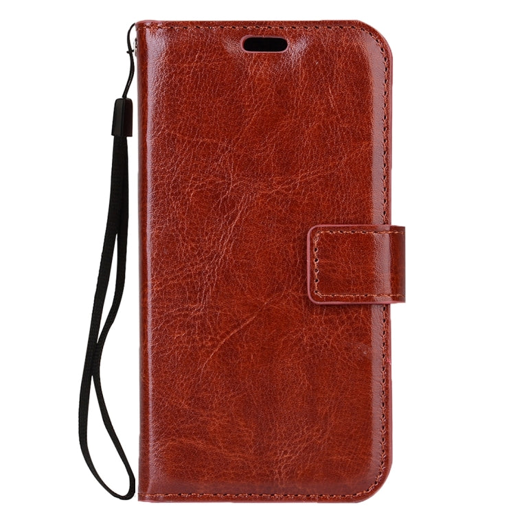 For Sony Xperia XZ Crazy Horse Texture Horizontal Flip PU Leather Case with Holder & Card Slots & Wallet & Lanyard