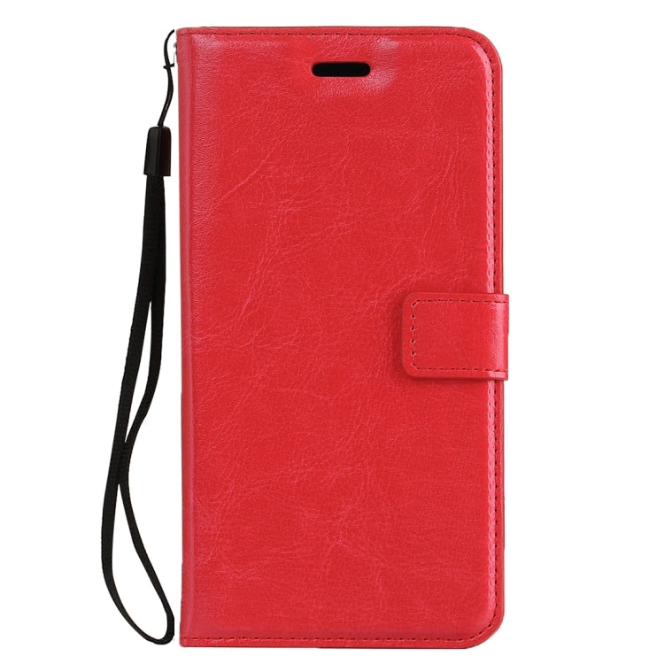 For Sony Xperia C6 Ultra Crazy Horse Texture Horizontal Flip PU Leather Case with Holder & Card Slots & Wallet & Lanyard