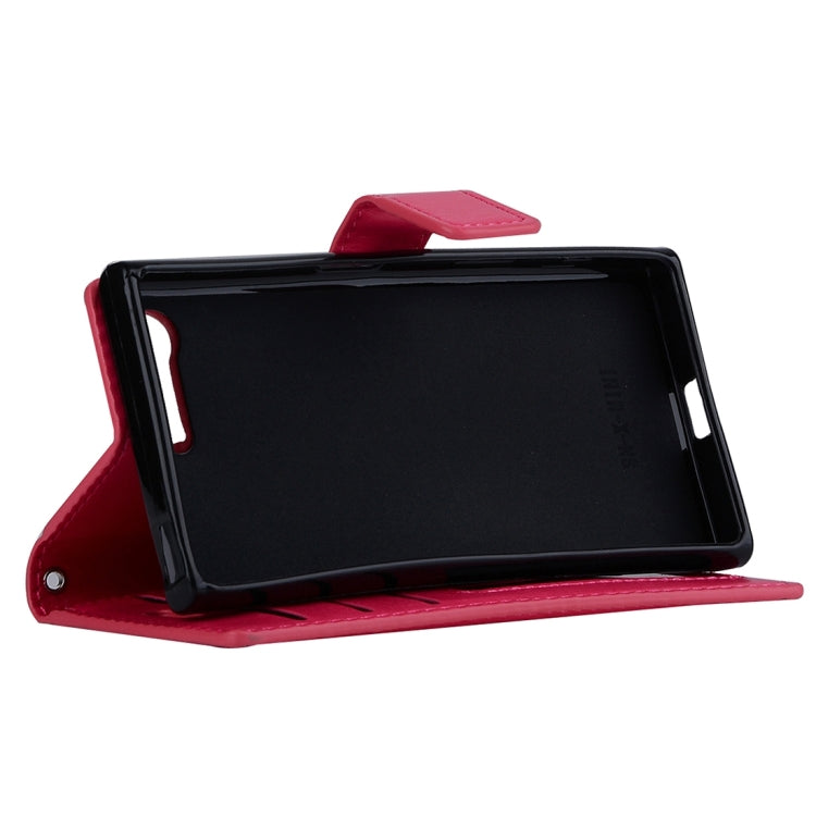 For Sony Xperia X Compact Crazy Horse Texture Horizontal Flip PU Leather Case with Holder & Card Slots & Wallet & Lanyard