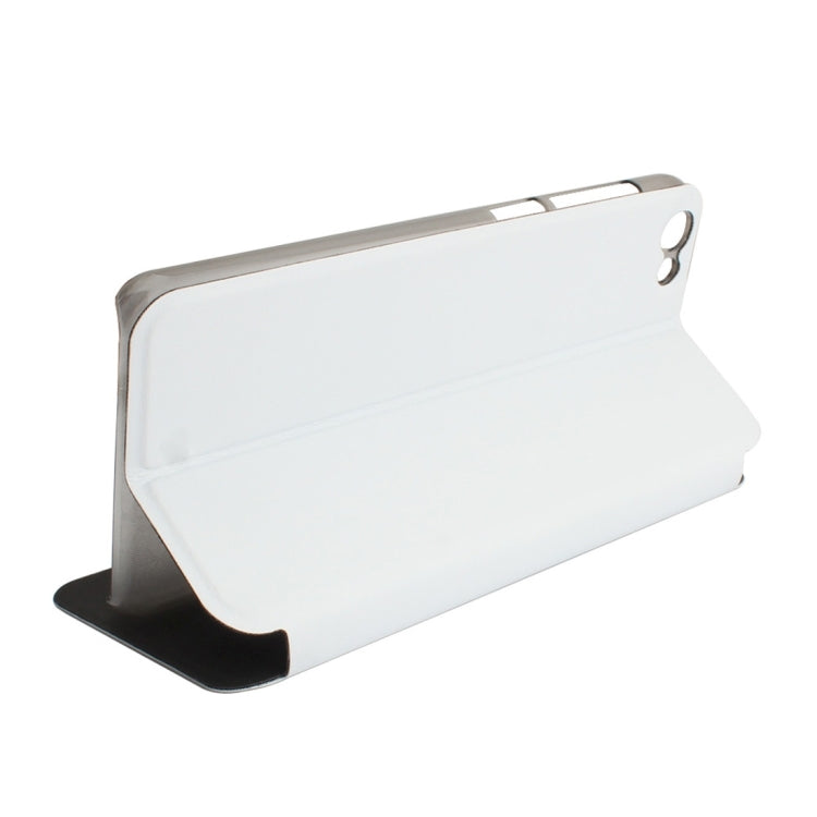 OCUBE for UMIDIGI G Litchi Texture Horizontal Flip Leather Case with Holder (White)