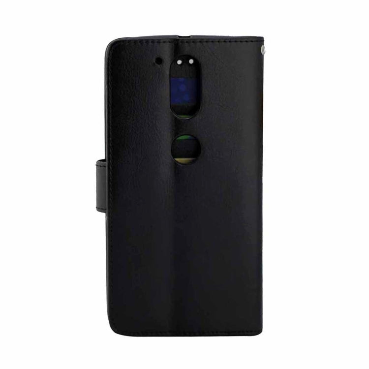 For Motorola Moto G (4rd gen) Crazy Horse Texture Horizontal Flip Magnetic Snap Leather Case with Adjustable Holder & Card Slots & Photo Frame & Wallet