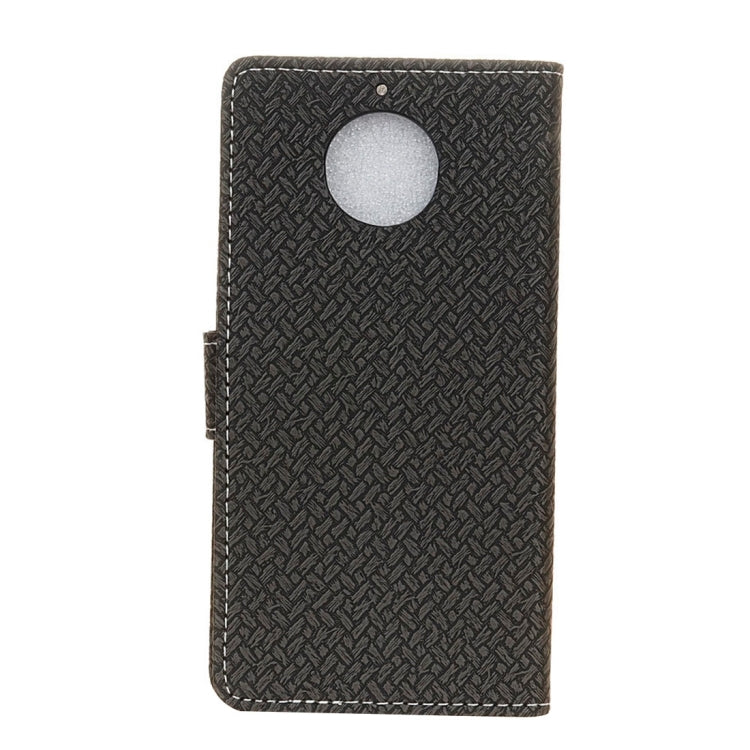 For Motorola Moto G5s Knit Texture Horizontal Flip Leather Case with Holder & Card Slots & Wallet