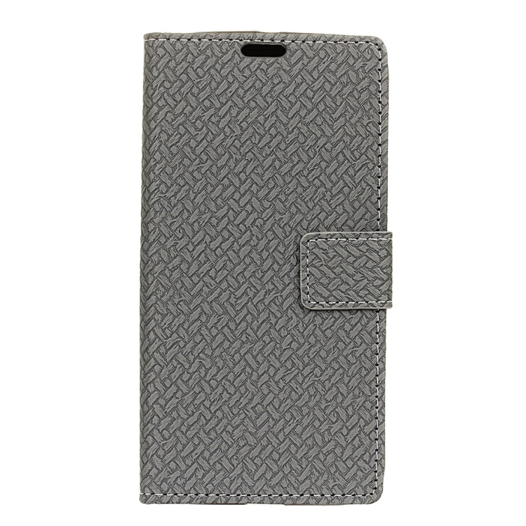 For Motorola Moto G5s Plus Knit Texture Horizontal Flip Leather Case with Holder & Card Slots & Wallet