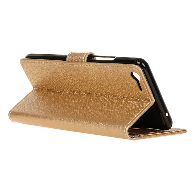 For Meizu Meilan E2 Litchi Texture Horizontal Flip Leather Case with Holder & Card Slots & Wallet