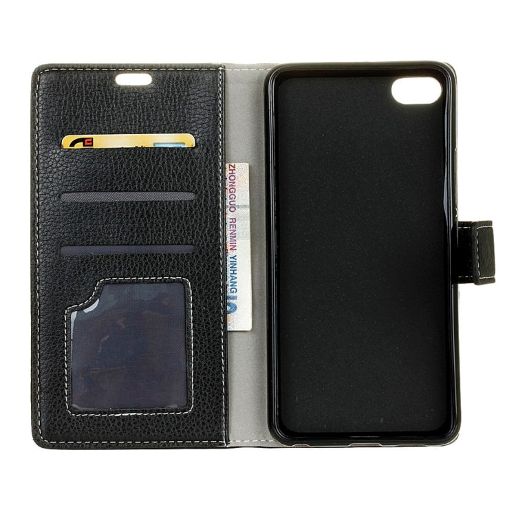 For Xiaomi Mi 6 Litchi Texture Horizontal Flip Leather Case with Holder & Card Slots & Wallet