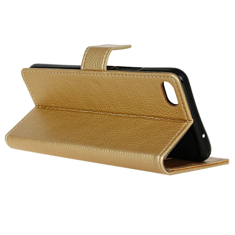 For Xiaomi Mi 6 Plus Litchi Texture Horizontal Flip Leather Case with Holder & Card Slots & Wallet