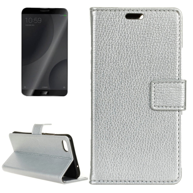 For Xiaomi Mi 6 Plus Litchi Texture Horizontal Flip Leather Case with Holder & Card Slots & Wallet