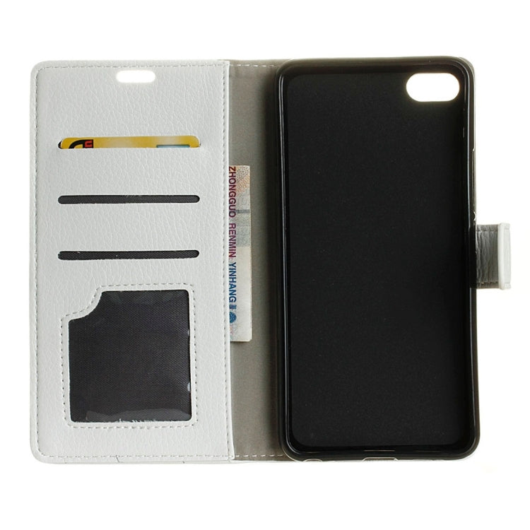 For Xiaomi Mi 6 Plus Litchi Texture Horizontal Flip Leather Case with Holder & Card Slots & Wallet