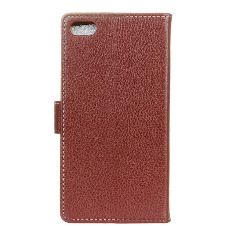 For Xiaomi Mi 6 Plus Litchi Texture Horizontal Flip Leather Case with Holder & Card Slots & Wallet