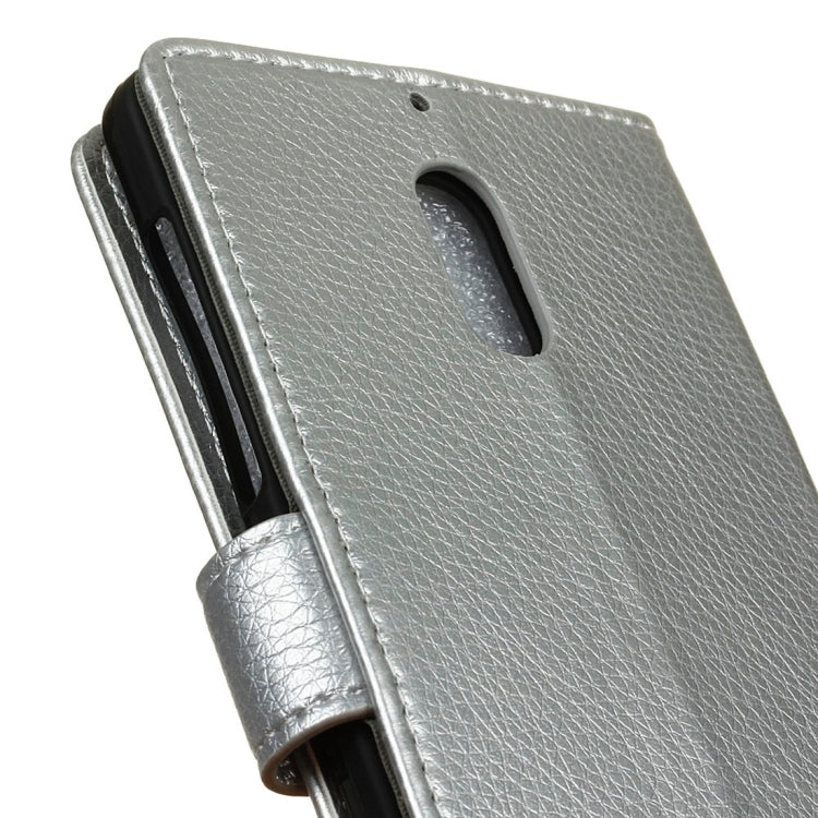 For Nokia 6 Litchi Texture Horizontal Flip Leather Case with Holder & Card Slots & Wallet & Photo Frame