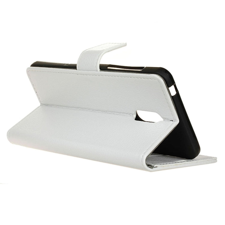 For Nokia 6 Litchi Texture Horizontal Flip Leather Case with Holder & Card Slots & Wallet & Photo Frame