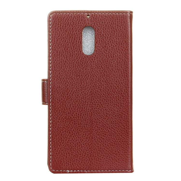 For Nokia 6 Litchi Texture Horizontal Flip Leather Case with Holder & Card Slots & Wallet & Photo Frame